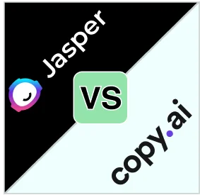Jasper VS Copy AI service logo