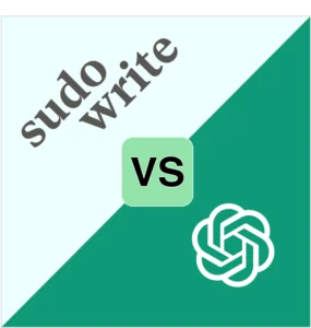 Sudowrite vs ChatGPT service logo